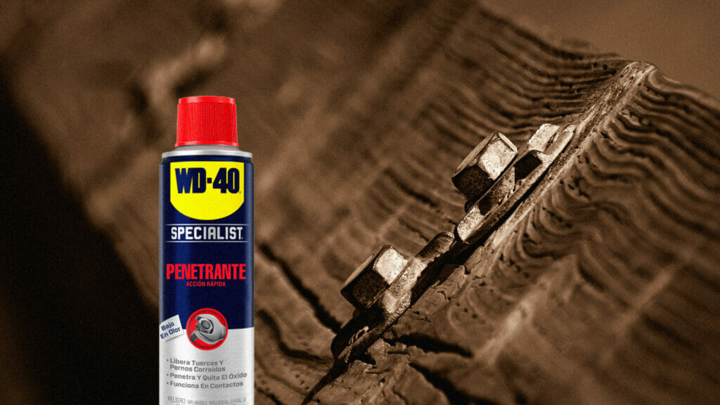 Técnicas correctas para remover tornillos WD40 Latinoamérica
