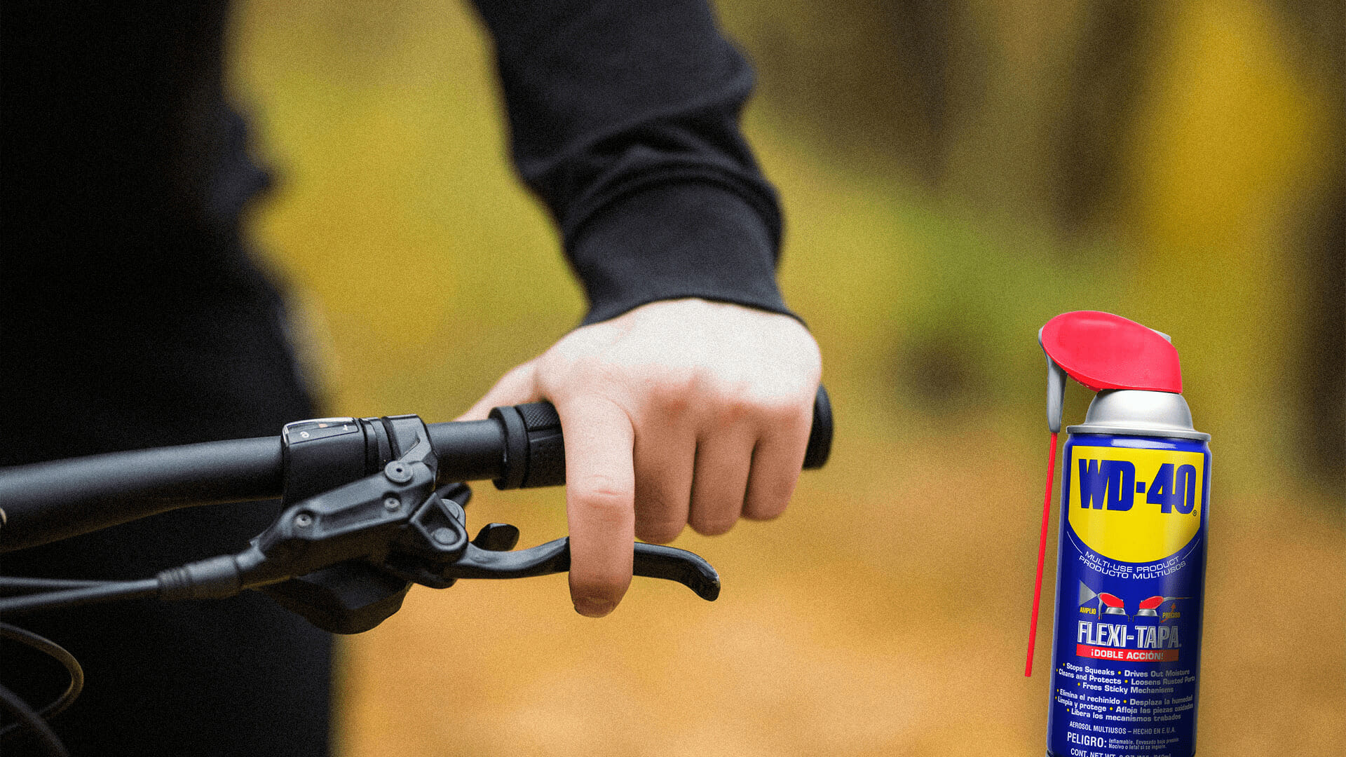 como cambiar puños de bicicleta