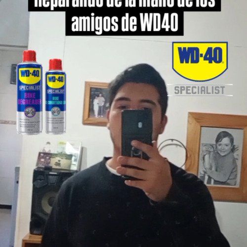 "Cerrando el estadio 🏟️ con WD-40"