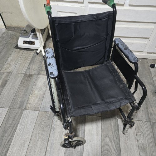 Silla de ruedas se traba