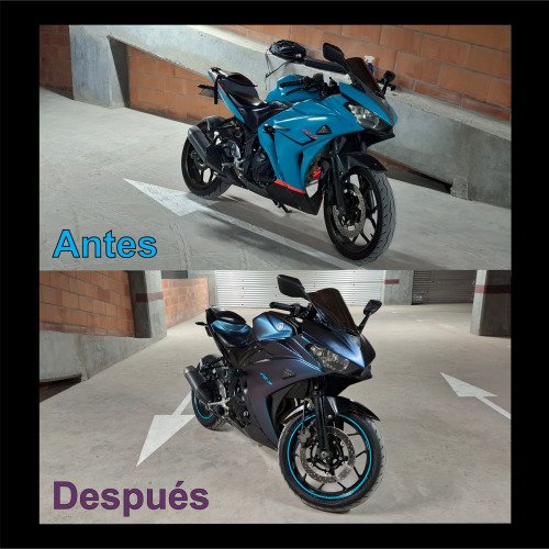 Renovando y personalizando mi moto con WD40