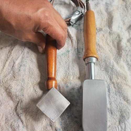 Limpieza de herramientas de restauración
